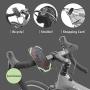 Bone Universal Bike Phone Mount (Upgraded Ver.) Bicycle Handlebar Stroller Cell Phone Holder for iPhone Xs Max XR X 8 7 Plus Samsung Galaxy S10 S9 S8 Note 9 Smartphone-Luminous Green(Glow in The Dark)