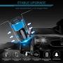 USB Car Charger Adapter, 4.8a Fast Charging Dual Port Cargador de Carro Lighter Adapter for iPhone SE 11Pro Max X XR XS Max 8 Plus 7s 6s, iPad, Samsung Galaxy A10 S10 Plus S10e S9 Note 8, LG, GPS Pink