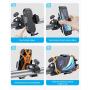 andobil Bike Phone Mount, Ultimate Easy Clamp Cell Phone Holder for Mountain Road Bicycle Motorcycle Handlebars Compatible with iPhone SE 11 Pro Xr Xs Max X 8 Plus, Galaxy S20 S10 Note10 and More