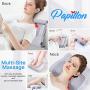 Neck Massager,Shiatsu Neck and Back Massager with Heat,Electric Back Massage Pillow with 16 Deep Tissue Massage Nodes for Back,Cervical,Shoulder,Foot,Body Muscle Pain Relief,Relaxation Christmas Gifts