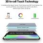 Keytas Compatible with iPhone X Screen Replacement Kit 5.8 Inch OLED for iPhone X 3D Display Touch Screen Digitizer Full Assembly with Tools Kit+ Screen Tempered Protector+ Waterproof Frame Adhesive