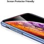 TORRAS Slim Fit iPhone Xs Max Case 6.5 Inch, Hard Plastic Ultra Thin Matte Finish Grip Protective Phone Cover Case for iPhone X Max Case, Ice Blue