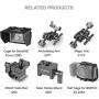 SMALLRIG Monitor Cage with Sunhood for SmallHD Focus Series 5 inches Monitor 2249