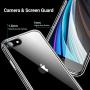 CASEKOO Crystal Clear Compatible with iPhone SE 2020 Case, iPhone 8 Case, iPhone 7 Case, [Anti-Yellowing] Slim Yet Protective Hybrid Phone Cover for iPhone SE 2020/8/7 (4.7 Inch)- Crystal Clear
