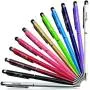 Teviwin 2 in 1 Slim Capacitive Stylus & Ballpoint Pen for Universal Touch Screens Devices, iPhone 6 Plus, iPad, Tablets, Samsung Galaxy (12 Colors/ Pieces) Teviwin 2 in 1 Slim Capacitive Stylus & Ballpoint Pen for Universal Touch Screens Devices, iPhone 6 Plus, iPad, Tablets, Samsung Galaxy (12 Colors/ Pieces)