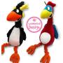 Pet Craft Supply Jiggle Giggle Funny Giggling Sound Wiggly Shaking Tug Fetch Soft Chew Plush Dog Toy