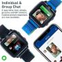 TickTalk 3 Unlocked 4G LTE Universal Kids Smart Watch Phone with GPS Tracker, Combines Video, Voice and Wi-Fi Calling, Messaging, Camera, IP67 Water Resistant & SOS