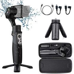 Hohem iSteady Pro 3 - The Lightweight 3-Axis Gimbal Stabilizer for Gopro 8/7/6/5/4, for Osmo Action and Other Action Cameras - Support WiFi & Cable Control (Gopro 8 Gimbal)
