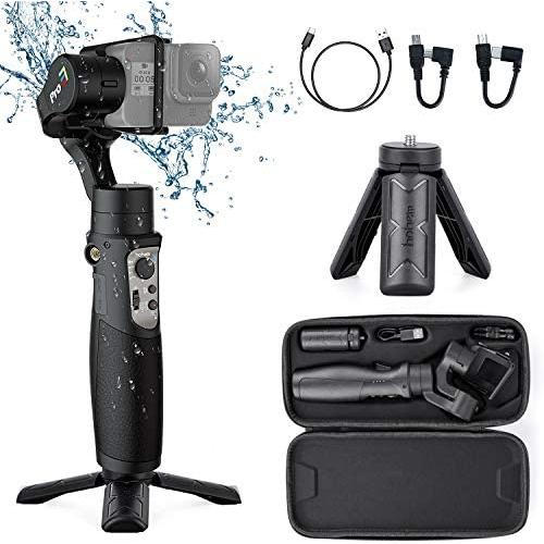 Hohem iSteady Pro 3 - The Lightweight 3-Axis Gimbal Stabilizer for Gopro 8/7/6/5/4, for Osmo Action and Other Action Cameras - Support WiFi & Cable Control (Gopro 8 Gimbal)