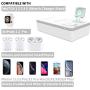 Cell Phone Cleaner,Portable Smart Phone Soap Box with Aromatherapy Function,2 in 1 Wireless Charger Pad with IWatch Charger Stand for iOS Android Smartphones/Airpods Jewelry,Beauty Tools,Glasses