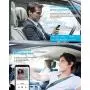 Mini Wireless Earbud Single Ear Bluetooth Earpiece Invisible in-Ear Business Bluetooth Headphone Headset with Mic 6-Hour Playtime Magnetic USB Charging Dock Sweatproof Sport Earphone (Black)