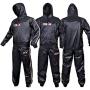 DEFY Heavy Duty Sweat Suit Sauna Exercise Gym Suit Fitness, Weight Loss, Anti-Rip, with Hood