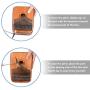 Kalimba 17 Keys Thumb Piano Mahogany with Pickup and Carrying Case for Beginners Kids Professional, Rounded Edges, by Vangoa