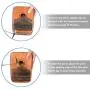 Kalimba 17 Keys Thumb Piano Mahogany with Pickup and Carrying Case for Beginners Kids Professional, Rounded Edges, by Vangoa Kalimba 17 Keys Thumb Piano Mahogany with Pickup and Carrying Case for Beginners Kids Professional, Rounded Edges, by Vangoa