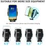 DM Wireless Car Charger 10W Qi Fast Charging Air Vent Car Phone Mount Automatic Clamping Cell Phone Holder Compatible with iPhone Xs Max/XR/XS/X/8 Plus, Samsung Galaxy S10/S10 Plus/S9/S8/S7/Note 9 10