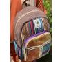Unique Tie-dye Mini Hemp Backpack Small Back Pack Boho Backpack 100% Core Hemp| 100% VEGAN | Handmade with Love.