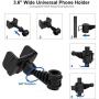 Selfie Ring Light with Tripod Stand and Phone Holder LED Circle Lights Halo Lighting for Photo Photography Vlogging Make Up Video