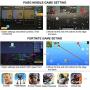 Mobile Game Controller for PUBG Controller with Portable Charger Cooling Fan Mobile Controller for PUBG Gamepad L1R1 Trigger Joystick Adjustable Size 4 in 1 Gamepad for Smart Phone Android & iOS Phone