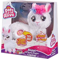 Pets Alive Boppi The Booty Shakin Llama Battery-Powered Dancing Robotic Toy by Zuru