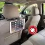 Macally Adjustable Car Seat Headrest Mount and Holder for Apple iPad Air / Mini, Samsung Galaxy Tab, Kindle Fire, Nintendo Switch, and 7" to 10" Tablets (HRMOUNT)
