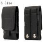 Tactical MOLLE Smartphone Holster, Universal Army Mobile Phone Belt Pouch EDC Security Pack Carry Accessory Kit Blowout Pouch Belt Loops Waist Bag Case for iPhone SE 5S Samsung Galaxy S4 Mini