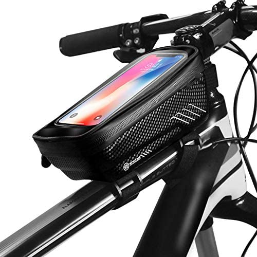 QIANMA Bicycle Bags Mountain Bike Bag Rainproof Waterproof MTB Front Bag 6.2inch Mobile Phone Case Bicycle Top Tube Bag Cycling Accessories