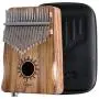 17 Key Electric-Acoustic Kalimba, KOA Wood Finger Thumb Piano with Built-in Pickup (EQ) and Added Thumb Grooves for Extra Comfort 17 Key Electric-Acoustic Kalimba, KOA Wood Finger Thumb Piano with Built-in Pickup (EQ) and Added Thumb Grooves for Extra Comfort