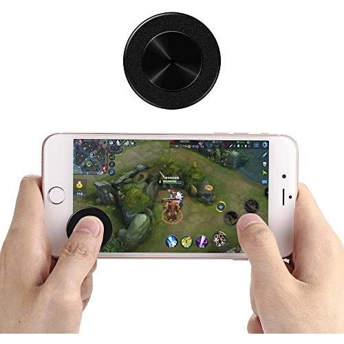 Mobile Joysticks Controller, Game Joystick, Touch Screen Rocker Controller Mini Sucker Joypad for Smartphone Tablet or Pad Support Many Games