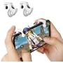 Rednix Game Controller - Sensitive Shoot and Aim Triggers Fire Buttons L1R1 for PUBG/Knives Out/Rules of Survival，Mobile Game Trigger Phone Game Controller for Android iPhone