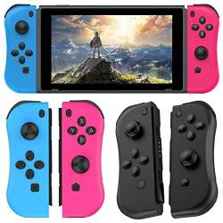 Gaming Controller Gamepad| New Game Wireless Controller NS (L/R) Bluetooth Gamepad for NS Joy Game Con Handle Grip for