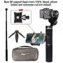 Feiyu G6 Upgraded Gimbal for fit Gopro Hero 8/7/6/5/4/3,SJcam, Yi 4K or Similar Size for Action Camera,Including New Extension Rod and Adjustable Tripod Stand Kits