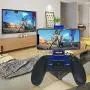 STOGA Mobile Game Controller Compatible for iPhone iOS & Android,Wireless Remote Controller with Vibration Feedback, Mobile Phone Holder (Blue) STOGA Mobile Game Controller Compatible for iPhone iOS & Android,Wireless Remote Controller with Vibration Feedback, Mobile Phone Holder (Blue)