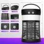 Hisome Mosquito Zappers Killer, Waterproof Electric Fly Killer Light with Camping Lantern, Solar Powered/USB Rechargeable Bug Zapper for Indoor Outdoor Hisome Mosquito Zappers Killer, Waterproof Electric Fly Killer Light with Camping Lantern, Solar Powered/USB Rechargeable Bug Zapper for Indoor Outdoor