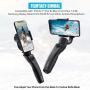 Filmtacy Handheld Gimbal, Smartphone Stabilizer for iPhone 11/11pro/11pro max/Xs/Xs Max/Xr/X, for Android, Samsung, Lightweight Extended and Foldable, Perfect Tool for Vlog YouTube Live Video Filmtacy Handheld Gimbal, Smartphone Stabilizer for iPhone 11/11pro/11pro max/Xs/Xs Max/Xr/X, for Android, Samsung, Lightweight Extended and Foldable, Perfect Tool for Vlog YouTube Live Video