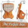ZAIDENBERG Kalimba 17 Keys Thumb Piano With Unique Design and Exclusive Magnetic Stand, Authentic African Mbira Made of Quality Solid Mahogany Wood, An Extraordinary Musical Instrument for the Soul. ZAIDENBERG Kalimba 17 Keys Thumb Piano With Unique Design and Exclusive Magnetic Stand, Authentic African Mbira Made of Quality Solid Mahogany Wood, An Extraordinary Musical Instrument for the Soul.