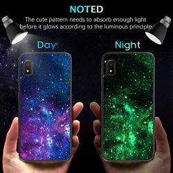 BENTOBEN Galaxy A10e Case, Samsung A10e Phone Case, Slim Fit Glow in The Dark Shockproof Hybrid Hard PC Soft TPU Bumper Protective Anti-Scratch Non-Slip Cases Cover for Galaxy A10e 2019, Space/Nebula