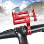 Enrilior GUB Mountain Bicycle Motorcycle Mobile Phone Camera Holder Mount Bracket Cycling (Red)