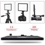 VILTROX L116T CRI95+ Super Slim Dimmable LED Light Panel,Bi-Color 3300K-5600K LED Video Light with LCD Control/Light Mount