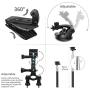 KIWI design Accessories for DJI Osmo Pocket | Expansion Kit Accessory Bundle with Mounts Strap Clip Phone Bracket Holder WiFi Tripod Adapter Selfie Stick Tripod for DJI Osmo Pocket