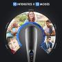 MOICO Handheld Back Massager, 6 Interchangeable Nodes, 10 Speeds & 12 Modes, Cordless Massagers Handheld Deep Tissue Massager for Muscles, Neck, Shoulder, Arms, Leg, Calf, Foot, Full Body Pain Relief