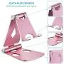 Adjustable Cell Phone Stand, Abdodar Aluminum Desktop Phone Holder Cradle Dock Fully Foldable, Compatible with All Mobile Phone Adjustable Cell Phone Stand, Abdodar Aluminum Desktop Phone Holder Cradle Dock Fully Foldable, Compatible with All Mobile Phone