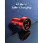 Car Charger Adapter, AINOPE Dual QC3.0 Port 6A/36W USB Car Charger All Metal Cigarette Lighter USB Charger Voltage Display Compatible with iPhone 11/11 pro/XR/X/XS/8, Samsung Note 8/S9/S10+/S8 - Red Car Charger Adapter, AINOPE Dual QC3.0 Port 6A/36W USB Car Charger All Metal Cigarette Lighter USB Charger Voltage Display Compatible with iPhone 11/11 pro/XR/X/XS/8, Samsung Note 8/S9/S10+/S8 - Red
