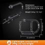 Zeadio Triple Hot-Shoe Mounts Handheld Stabilizer, Video Stabilizing Handle Grip for Canon Nikon Sony Panasonic Pentax Olympus DSLR Camera Camcorder