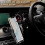 Wireless Charger Car Touch Sensing Automatic Retractable Clip Fast Charging Compatible for iPhone Xs Max/XR/X/8/8Plus Samsung S9/S8/Note 8