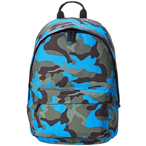 AmazonBasics Everyday School Laptop Backpack - Blue Camouflage