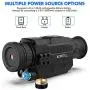 ACPOTEL Night Vision Monocular, 5 x 35 Digital Night Vision HD Scopes with Rechargeable/Take Photo/Video Recording/Playback Function for Outdoor/Surveillance/Security/Hunting/Hiking ACPOTEL Night Vision Monocular, 5 x 35 Digital Night Vision HD Scopes with Rechargeable/Take Photo/Video Recording/Playback Function for Outdoor/Surveillance/Security/Hunting/Hiking