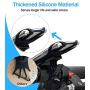 Wekin Bike Phone Mount, 360°Universal Cell Phone Holder for Bike/Bicycle/Motorcycle/Handlebar Fits iPhone 11 Pro Max/X/7/8 Plus, Samsung S10/S10e 4.0"-6.5" Phones