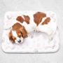 Allisandro Extra Thickness Dog & Cat Bed Mat | Pet Crate Mattress, Fluffy Sleeping Kennel Cushion Pad for Dogs and Cats | Machine Washable, Dryer Friendly, and Non Slip Design