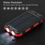 Solar Cell Phone Charger 10000mAh, POWOBEST Waterproof Solar Power Bank with Dual USB, External Backup Battery Pack for Smartphones, Portable Solar Panels with Flashlight & Compass Solar Cell Phone Charger 10000mAh, POWOBEST Waterproof Solar Power Bank with Dual USB, External Backup Battery Pack for Smartphones, Portable Solar Panels with Flashlight & Compass