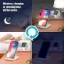 HUOTO Wireless Charger,2 in 1 Wireless Charging Dock with iWatch Stand for iWatch 5/4/3/2, 7.5w Qi Fast Charger for iPhone 11/11 Pro Max/XR/XS Max/XS/X/8/8P/Galaxy Note 10/S10/S9 (AC Adapter) (Black) HUOTO Wireless Charger,2 in 1 Wireless Charging Dock with iWatch Stand for iWatch 5/4/3/2, 7.5w Qi Fast Charger for iPhone 11/11 Pro Max/XR/XS Max/XS/X/8/8P/Galaxy Note 10/S10/S9 (AC Adapter) (Black)